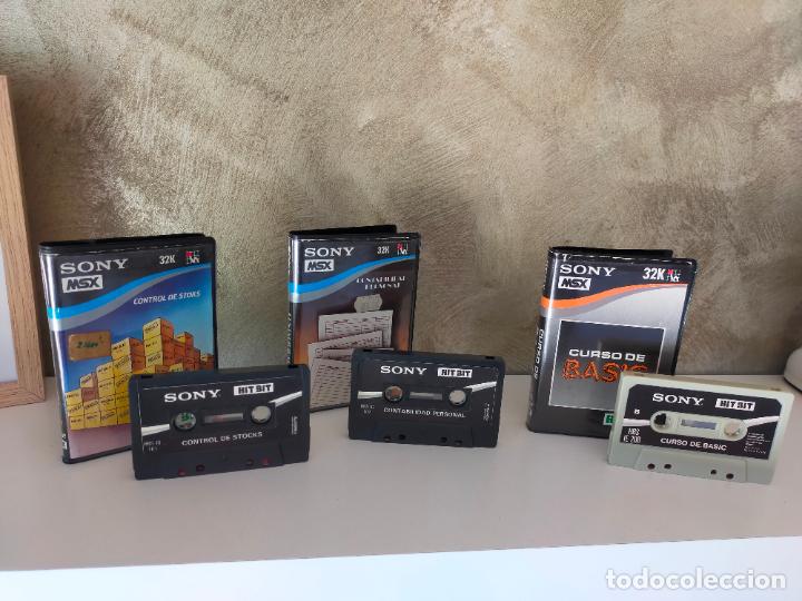 Videojuegos y consolas: LOTE UTILIDADES MSX SONY HIT BIT - Foto 8