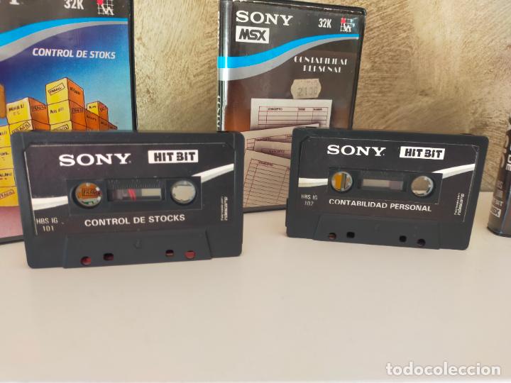 Videojuegos y consolas: LOTE UTILIDADES MSX SONY HIT BIT - Foto 9