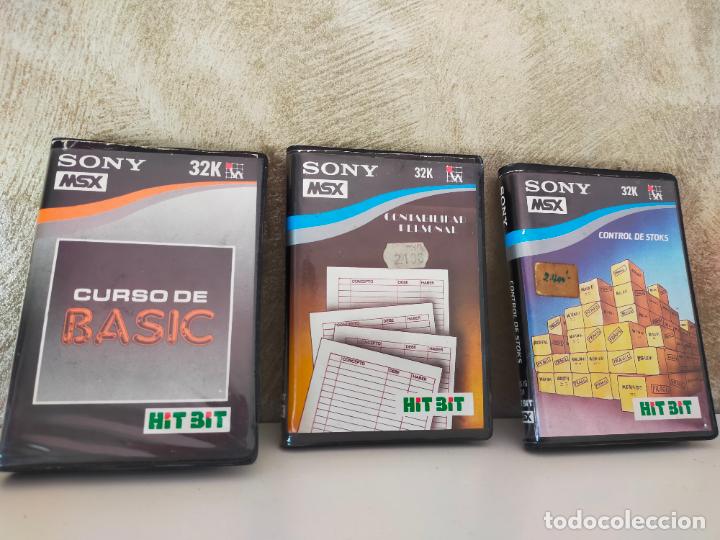 Videojuegos y consolas: LOTE UTILIDADES MSX SONY HIT BIT - Foto 1