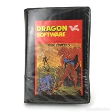 Videojuegos y Consolas: DRAGON SOFTWARE 18 OVNI COPTERO ESTUCHE GTS ESPAÑA 32 64 200 COMPUTER CINTA JUEGO ORDENADOR CASSETTE