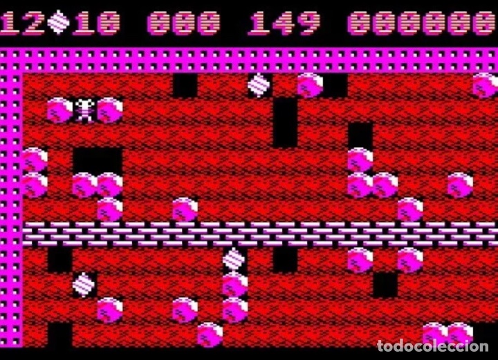 Videojuegos y consolas: BoulderDash [First Star Software] 1988 Tyne Soft [Acorn Electron 128 BBC B,B+] Boulder Dash TyneSoft - Foto 8