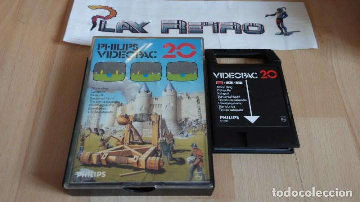 Videojuegos y consolas: PHILIPS VIDEOPAC 20 STOONE SLING GOOD CONDITION - Foto 1