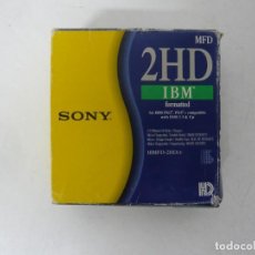 Videojuegos y Consolas: SONY 10 DISKETTES DE ALTA DENSIDAD / 3.5 HD / IBM PC / RETRO VINTAGE / DISQUETES. Lote 276720853
