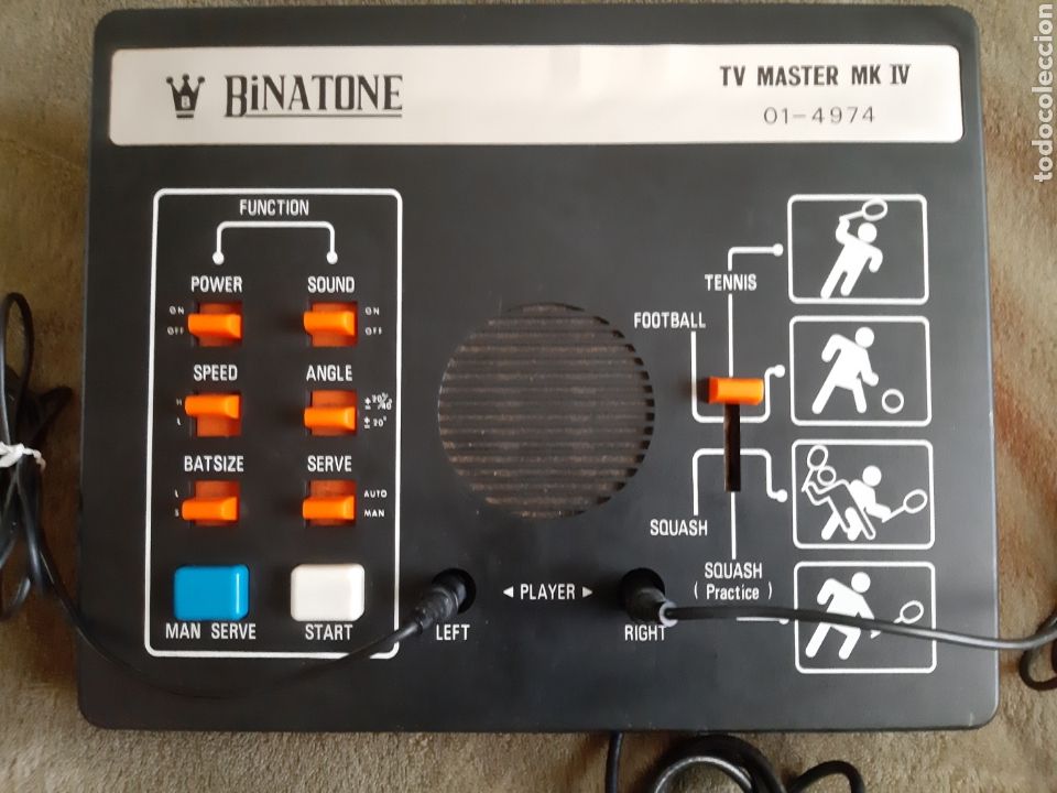 Videojuegos y consolas: Antiguo juego de tenis para la tv - Foto 1