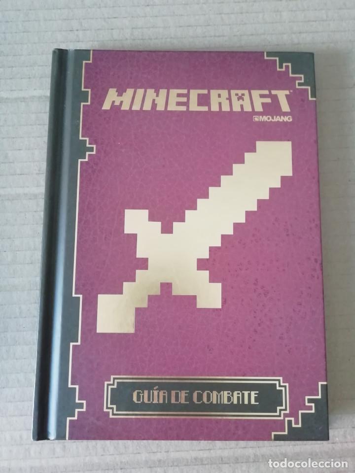 Videojuegos y consolas: MINECRAFT. GUIA DE COMBATE - TAPA DURA - Foto 1