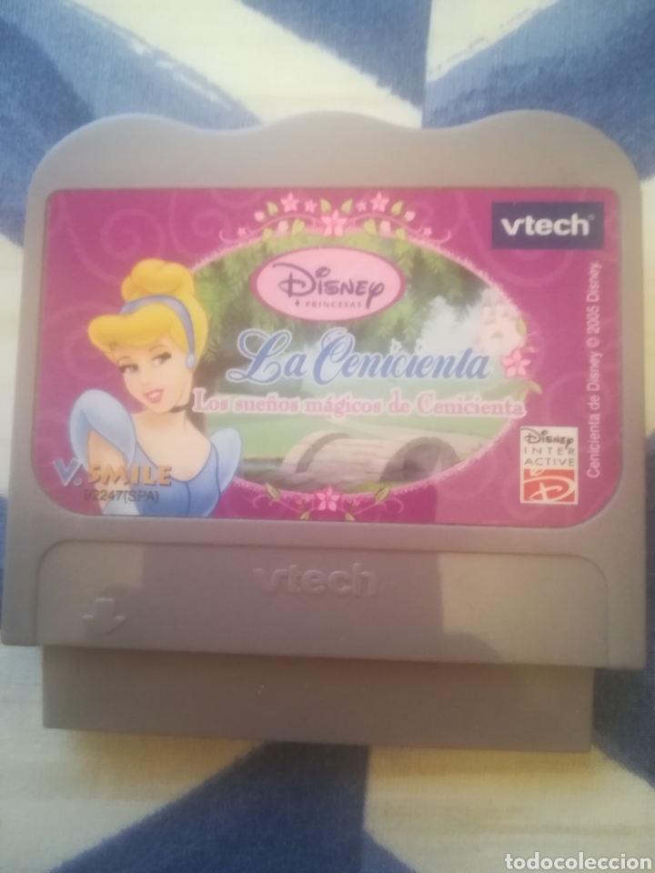 Videojuegos y consolas: La Cenicienta. Los Sue&ntilde;os M&aacute;gicos De Cenicienta.V.Smile. Vtech.2005 - Foto 1