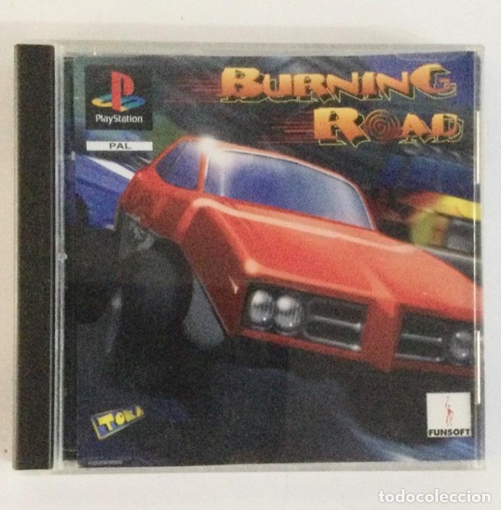Videojuegos y consolas: Bruning Road. PlayStation. Juego - Foto 1