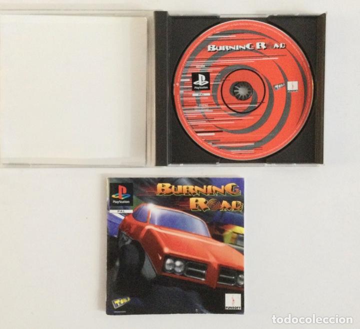 Videojuegos y consolas: Bruning Road. PlayStation. Juego - Foto 2