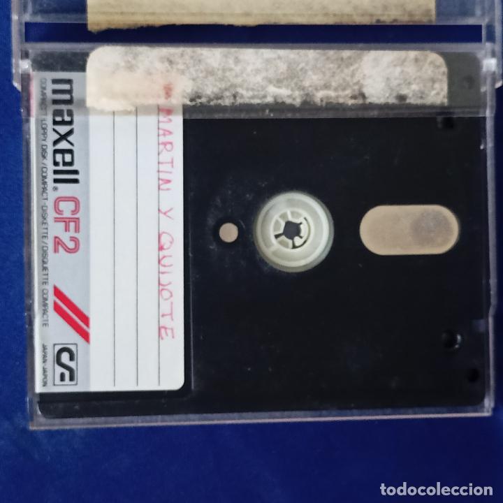 Videojuegos y consolas: Maxell cf2 disco disket usado - Foto 3