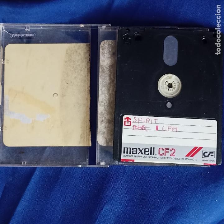 Videojuegos y consolas: Maxell cf2 disco disket usado - Foto 1