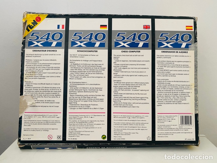 Videojuegos y consolas: Yeno 540 XT Chess Computer - Foto 10