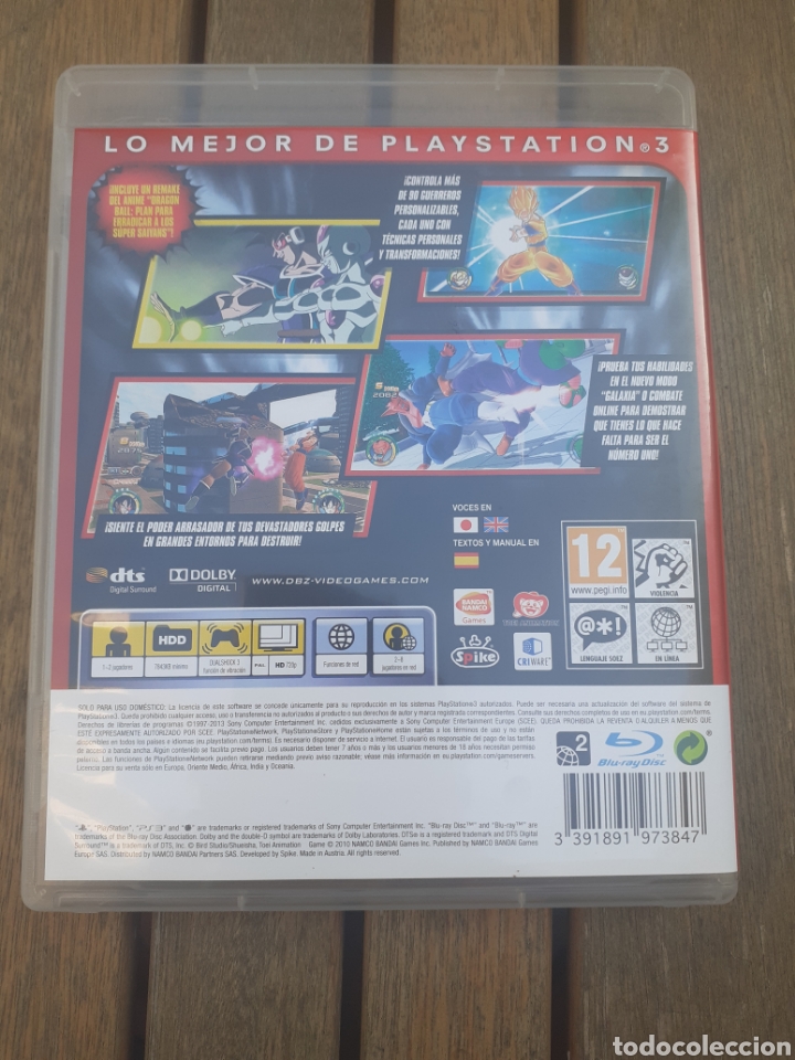 Videojuegos y consolas: Juego de bandai PS3 essentials dragon ball2 - Foto 2