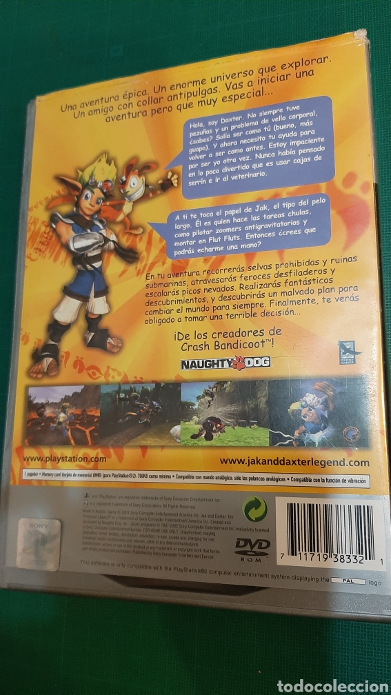Videojuegos y consolas: PAY STATION 2 DVD ROM JAK DAZTER - Foto 3