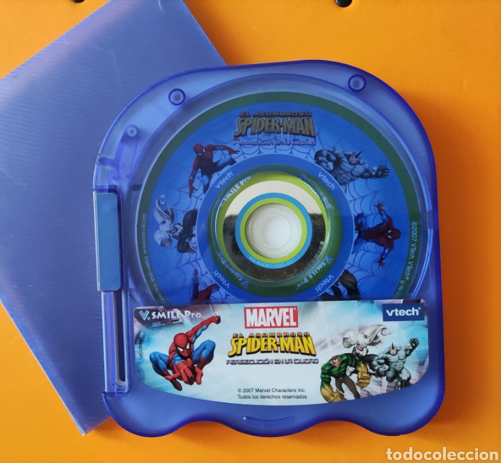 Videojuegos y consolas: Vtech consola SMILE Pro- El asombroso SPIDERMAN - Foto 1