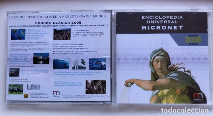 Videojuegos y consolas: ENCICLOPEDIA UNIVERSAL MICRONET-2005 - Foto 1