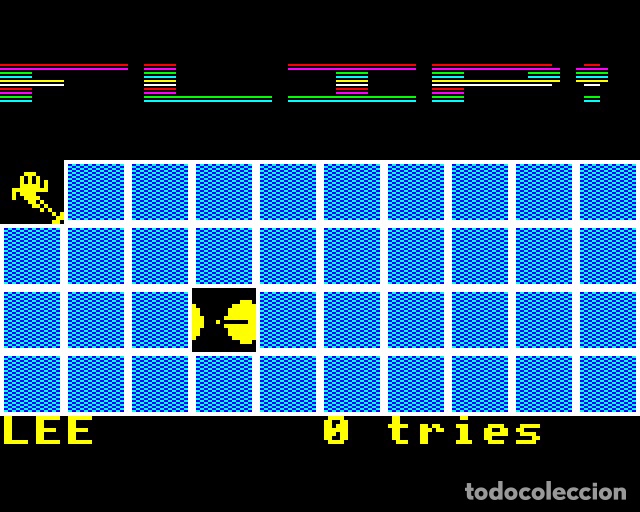 Videojuegos y consolas: Flip! [ICON Software] 1984 [Acorn BBC Model B] comic y estrategia - Foto 6