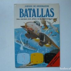 Videojuegos y Consolas: JUEGOS DE ORDENADOR - BATALLAS - ZX81, SPECTRUM, APPLE, VIC20, C64, MSX - ANAYA. Lote 304461638