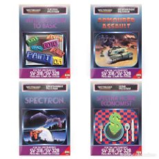 Videojuegos y Consolas: SPECTRAVIDEO ARMOURED ASSAULT SPECTRON INTRODUCTION TO BASIC SPECTRA HOME ECONOMIST 4 CASSETTE NUEVO