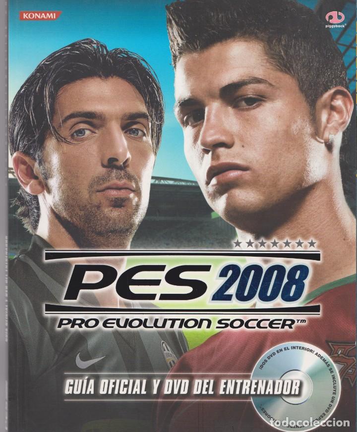 Videojuegos y consolas: PES 2008 PRO EVOLUTION SOCCER GUIA OFICIAL + 2 DVD&acute;S - Foto 1