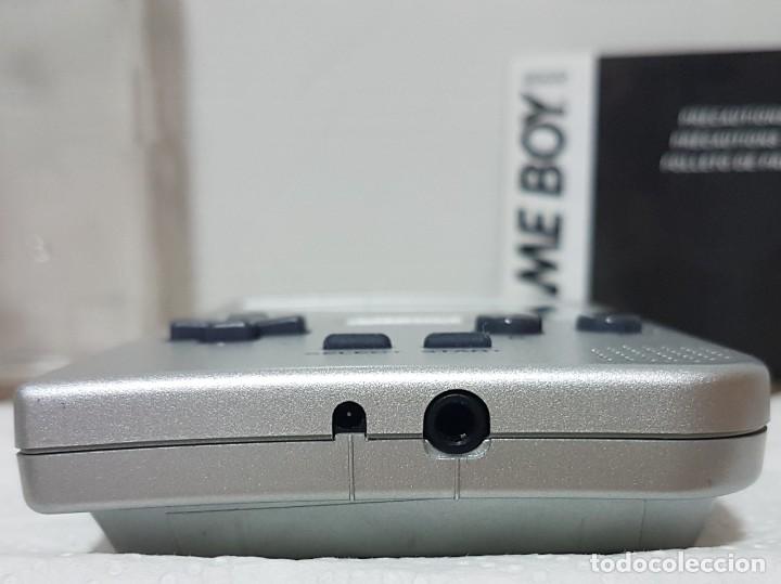 Videojuegos y consolas: NINTENDO GAME BOY POCKET PLATA CON CAJA 1996 - Foto 4