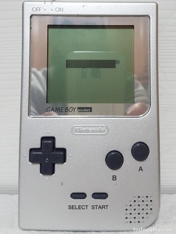 Videojuegos y consolas: NINTENDO GAME BOY POCKET PLATA CON CAJA 1996 - Foto 8