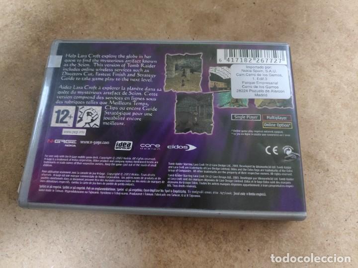 Videojuegos y consolas: Juego N`GAGE TOMB RAIDER - Foto 2