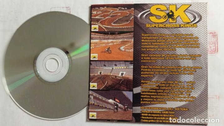 Videojuegos y consolas: CD-rom SUPERCROSS KINGS SK Simulaci&oacute;n - Foto 2