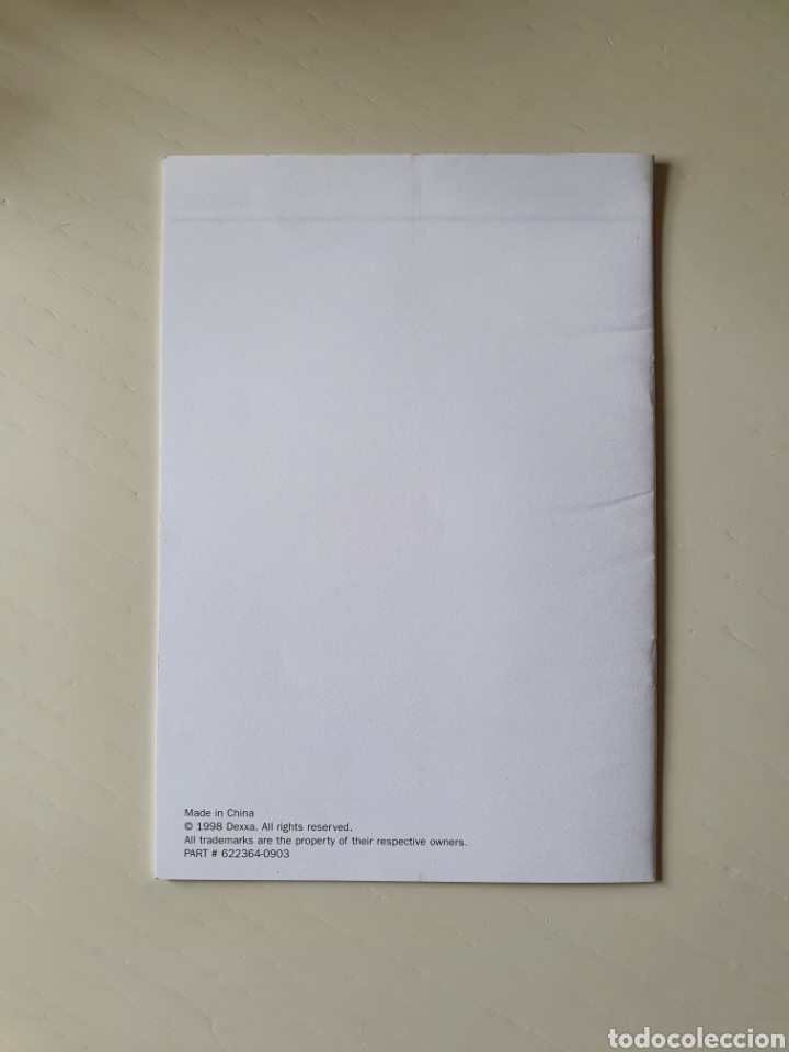 Videojuegos y consolas: Manual del usuario Joystick Dexxa 1998 - Foto 2