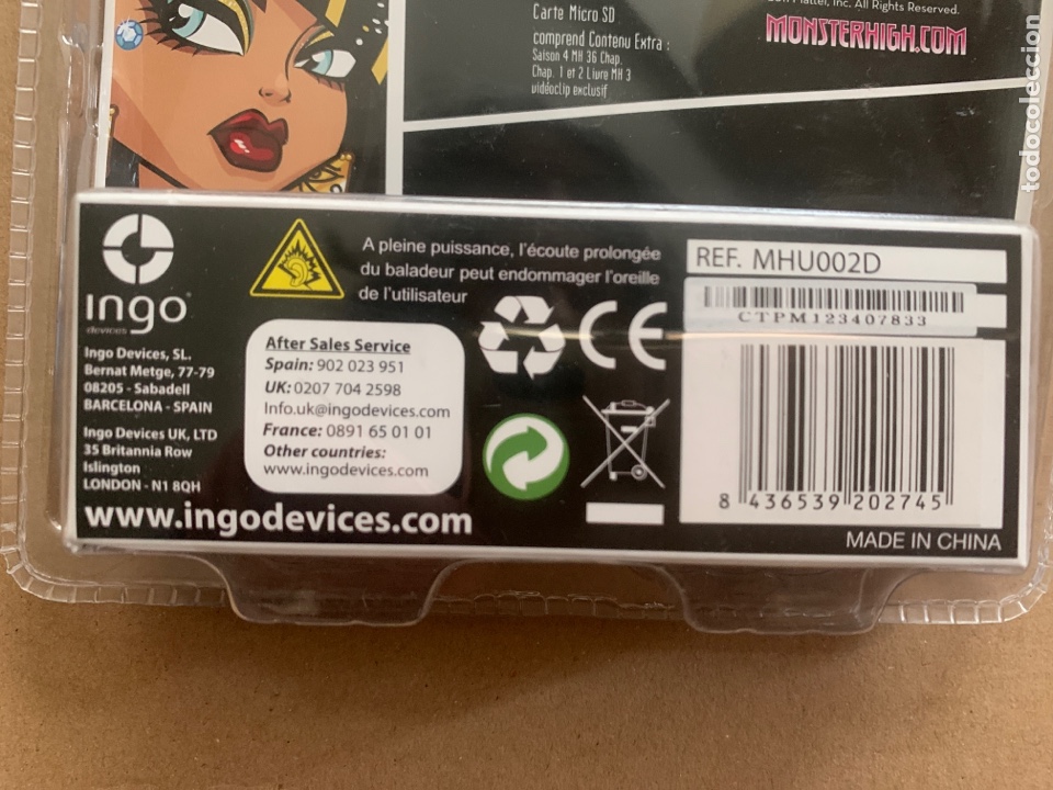 Videojuegos y consolas: Monster High portable Multimedia Player - Foto 4