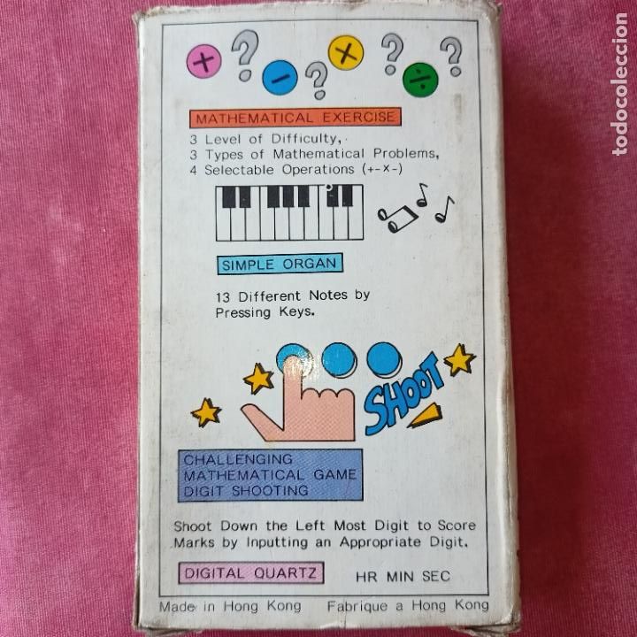 Videojuegos y consolas: mathematical Game calculator watch musical - Foto 3