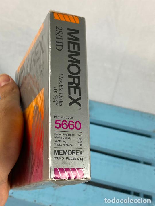 Videojuegos y consolas: Caja de diskettes Memorex NUEVOS A ESTRENAR - Foto 3