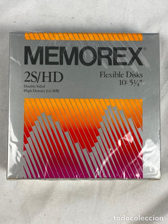Videojuegos y consolas: Caja de diskettes Memorex NUEVOS A ESTRENAR - Foto 1