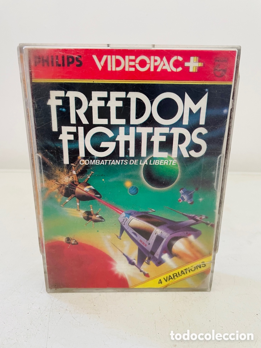 Videojuegos y consolas: Freedom Fighters Videopac Philips 1982 - Foto 2