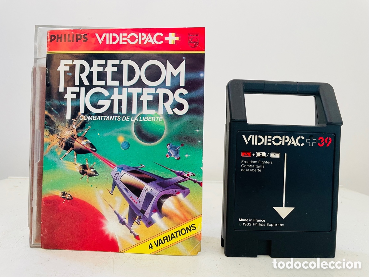 Videojuegos y consolas: Freedom Fighters Videopac Philips 1982 - Foto 1