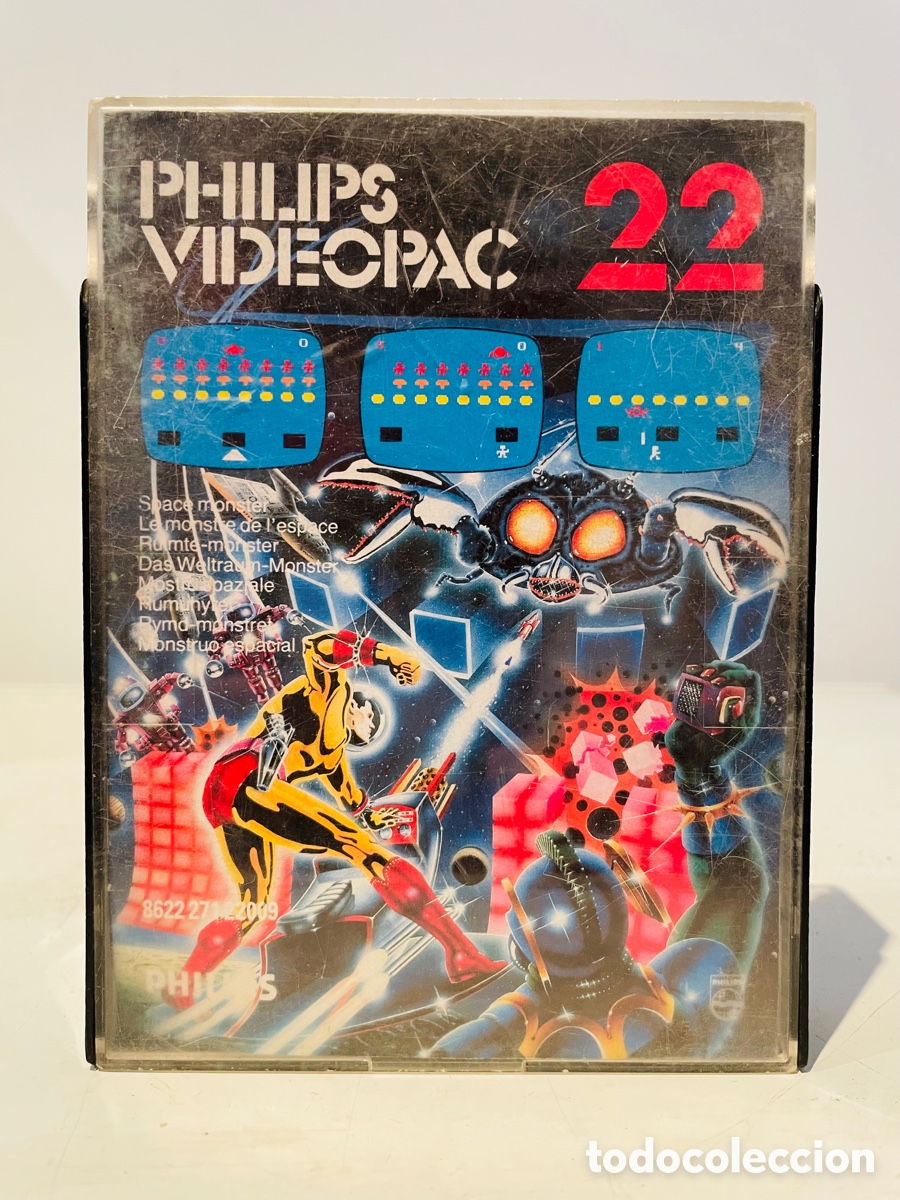 Videojuegos y consolas: Space Monster Philips Videopac 1980 - Foto 2