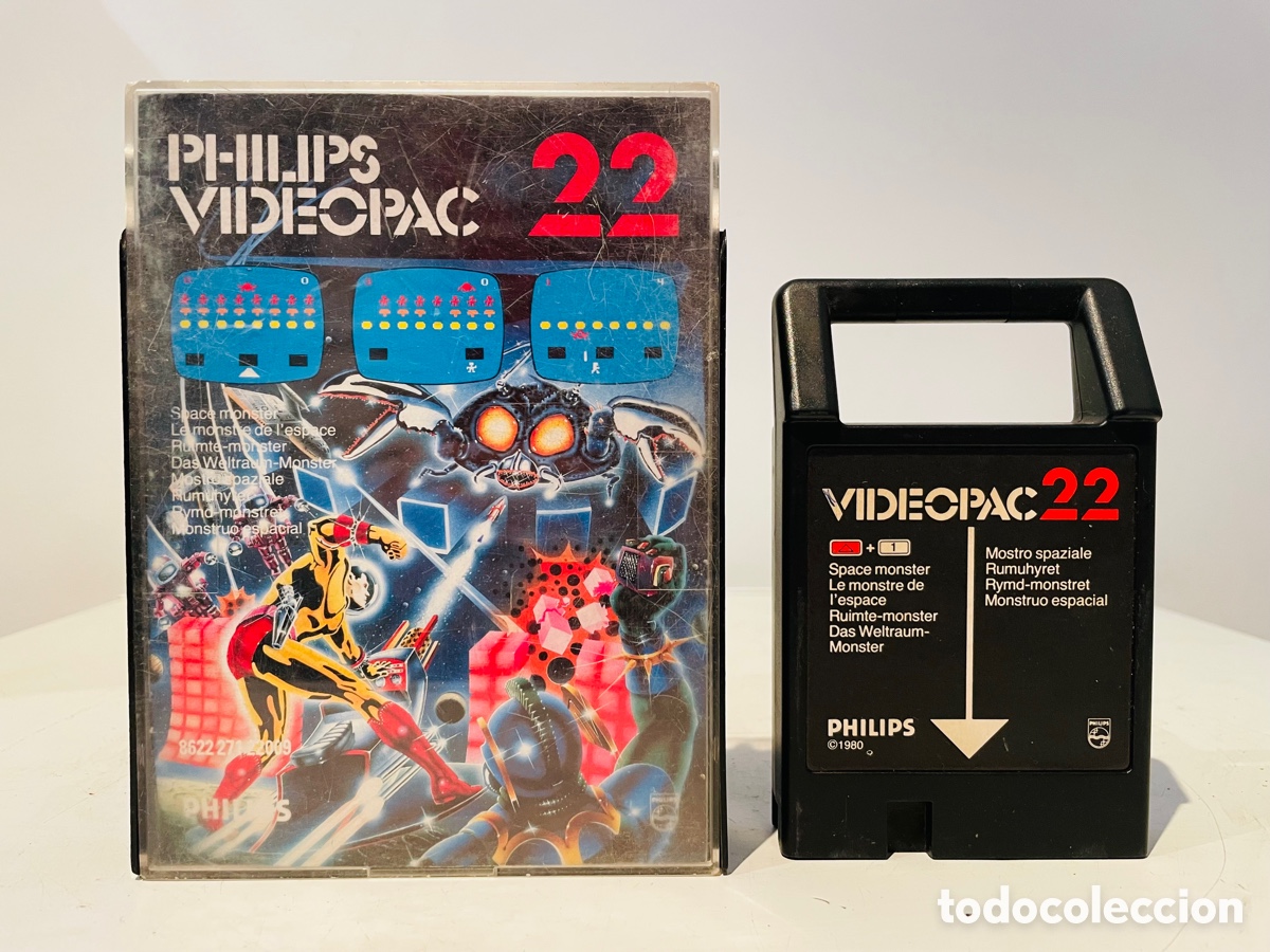 Videojuegos y consolas: Space Monster Philips Videopac 1980 - Foto 1