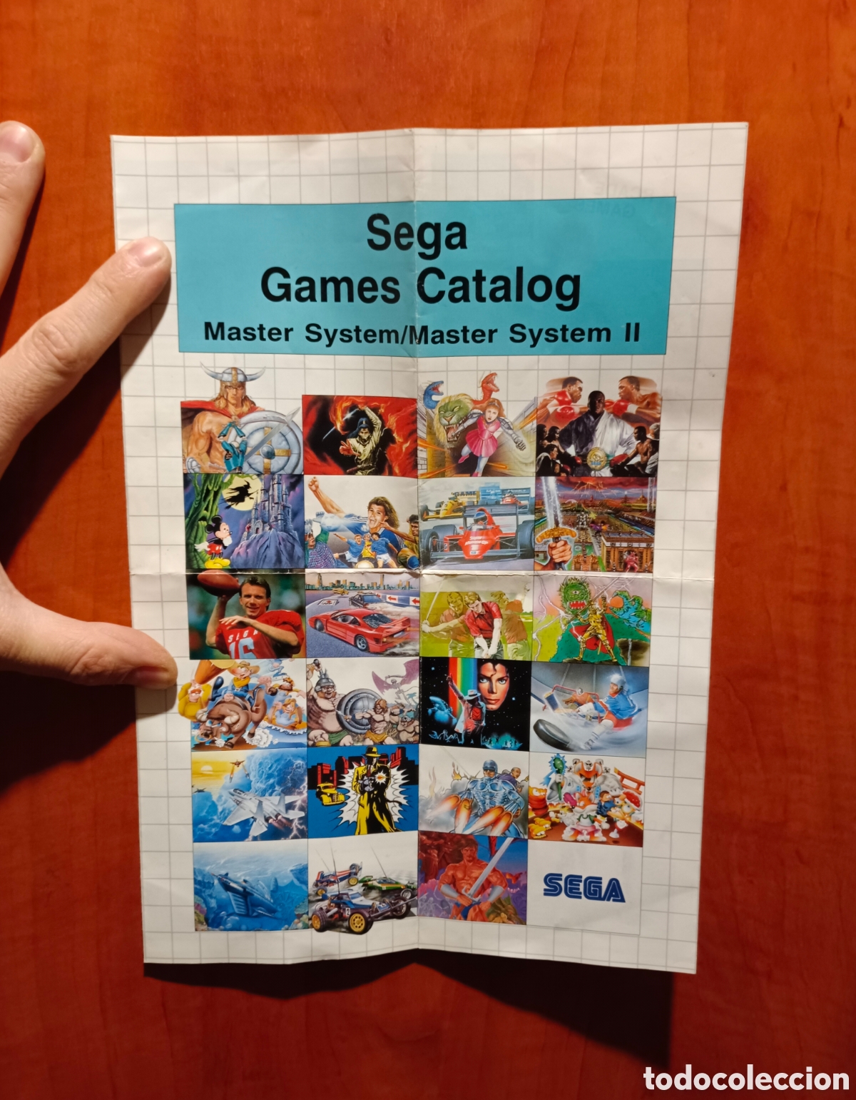 Videojuegos y consolas: Sega games catalog master system / master system 2 sega - Foto 1