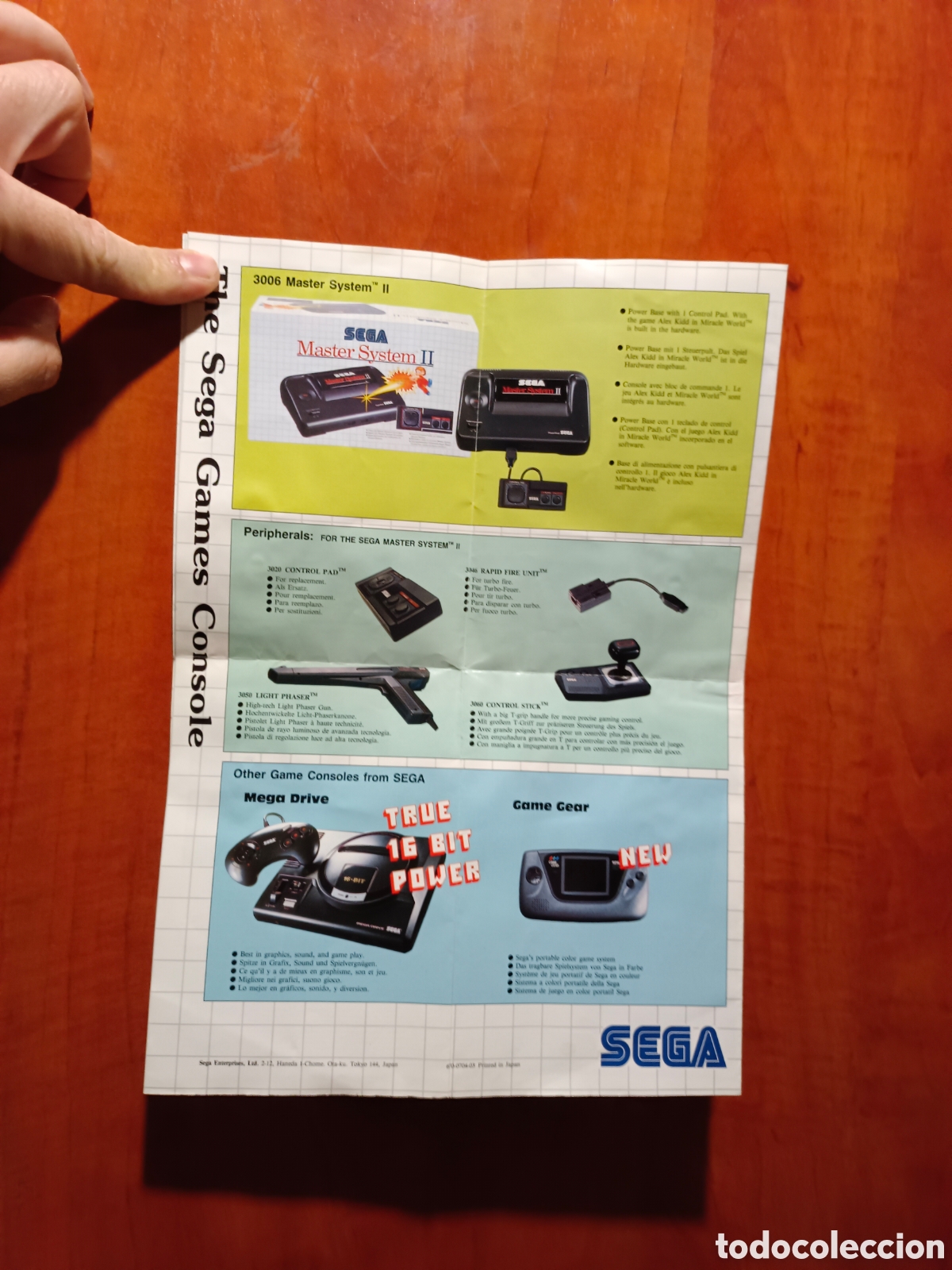 Videojuegos y consolas: Sega games catalog master system / master system 2 sega - Foto 3
