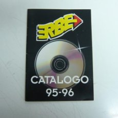 Videojuegos y Consolas: ERBE 95-96 - DISTRIBUIDOR DE JUEGOS PC / CATÁLOGO OFICIAL / IBM PC / RETRO VINTAGE. Lote 380647834