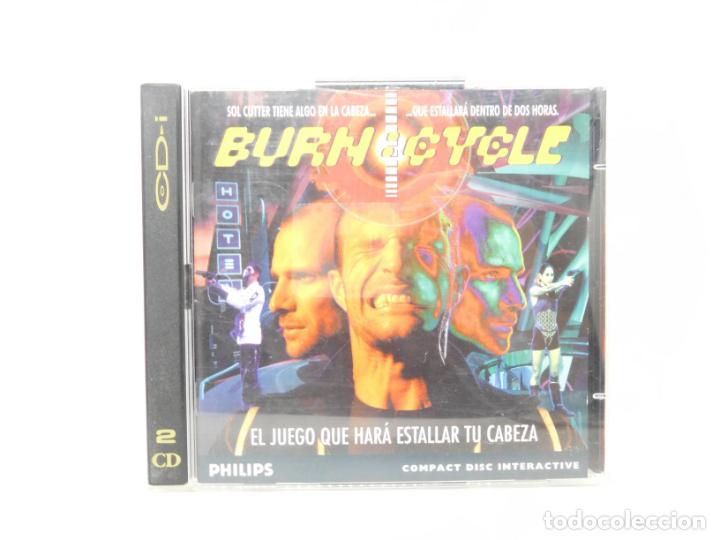 Videojuegos y consolas: M69 Juego Burn cycle. CD-I Philips. 1994. Retro. - Foto 1