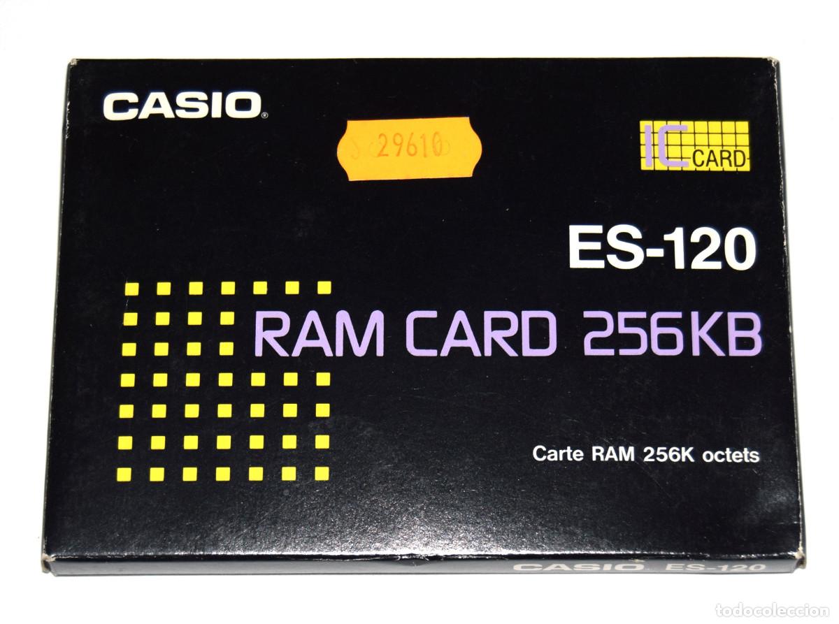 Videojuegos y consolas: Casio RAM Card 256Kb ES-120 (nueva) - Foto 1