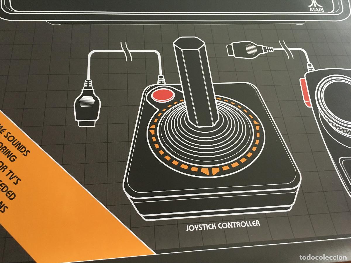 Videojuegos y consolas: Poster de Atari 2600 oficial Bitmapbook - Foto 3