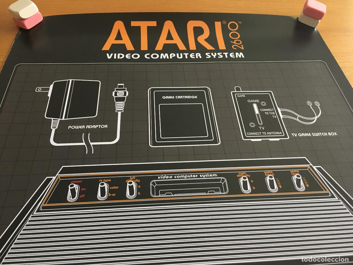 Videojuegos y consolas: Poster de Atari 2600 oficial Bitmapbook - Foto 4