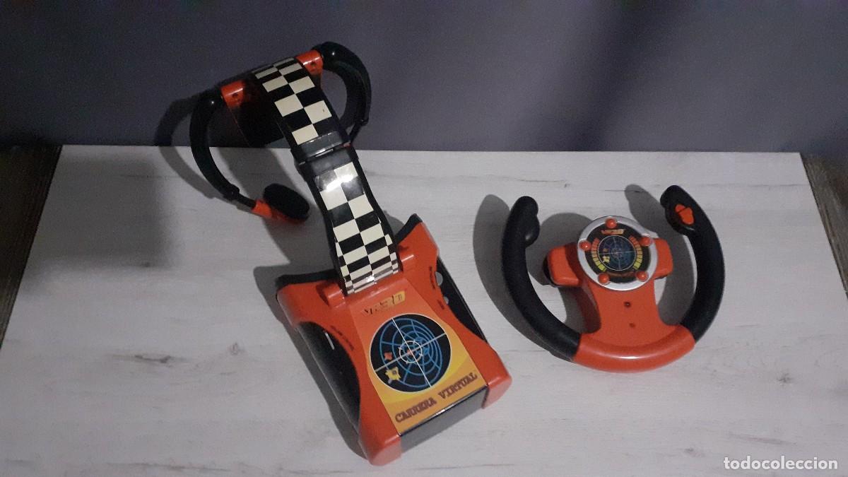 Videojuegos y consolas: VR3D carrera virtual con volante. - Foto 4