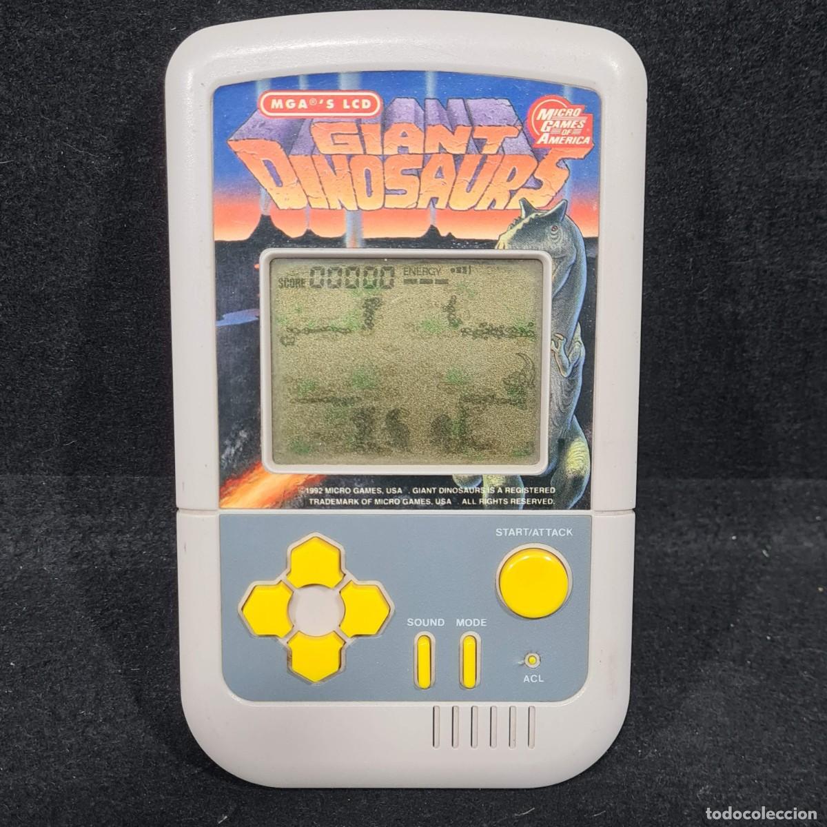 Mini Game Hand Held Lcd Games Dinosaurs  Brinquedos, Brinquedos retro,  Video games antigos