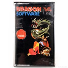 Videojuegos y Consolas: DRAGON SOFTWARE ESPAÑA AÑO 2 Nº 9 PRECINTADO / COMPUTER 32 64 200 COMECOCOS JUEGO ORDENADOR CASSETTE