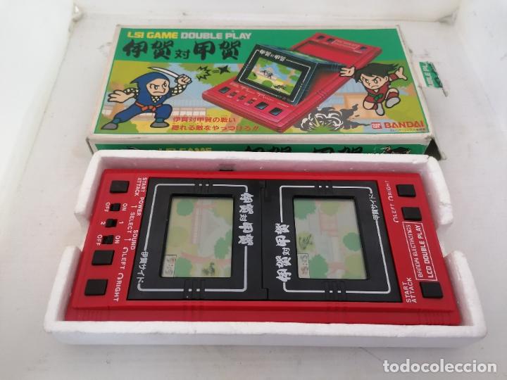 Videojogos e Consolas: ANTIGUA MAQUINITA, BANDAI - LSI GAME-DOUBLE PLAY,FUNCIONA, BOTON PARA LEVANTAR NO FUNCIONA