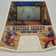Videojuegos y Consolas: GAME WATCH CASIO WESTERN SHERIFF. FUNCIONA. NO NINTENDO. 1987.. Lote 398034519