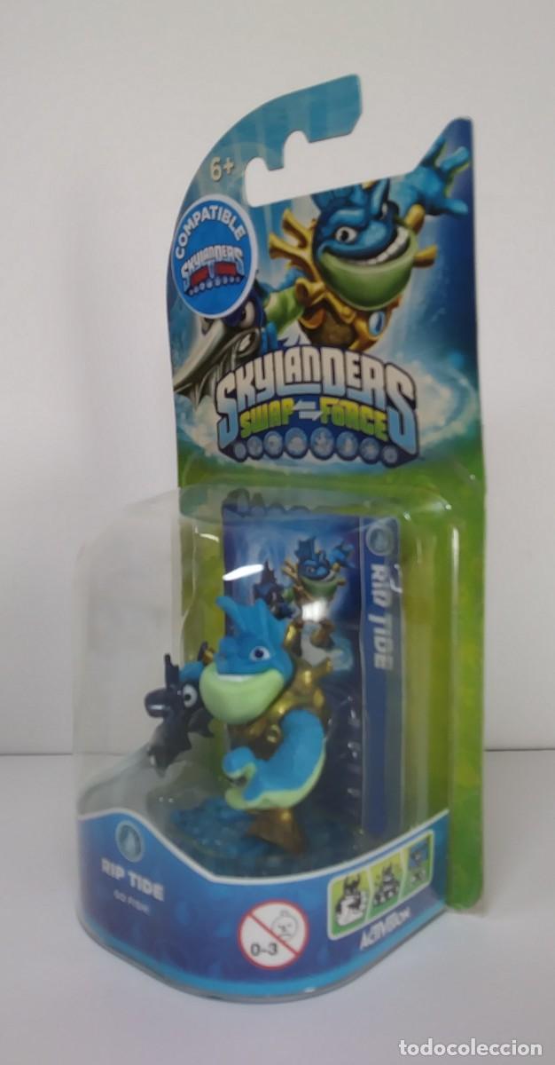 Videojuegos y consolas: FIGURA RIP TIDE SKYLANDERS SWAP FORCE PRECINTADO - Foto 2