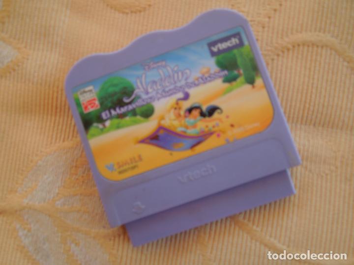 Videojuegos y consolas: CARTUCHO V-SMILE VTECH ALADDIN. - Foto 1